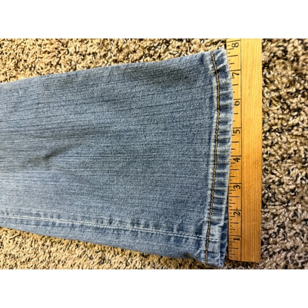 Levi's 511 Slim Fit Medium Wash Jeans W42 L30 5-Pocket Zip‎ Fly Denim